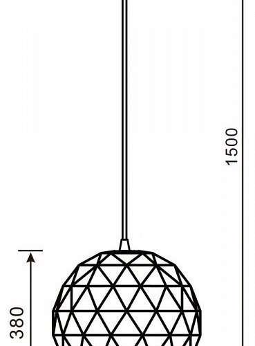 Подвесной светильник Deko-Light Asterope round 400 342130