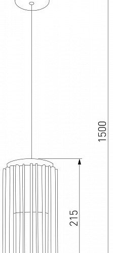 Подвесной светильник Elektrostandard Entero 35189/H