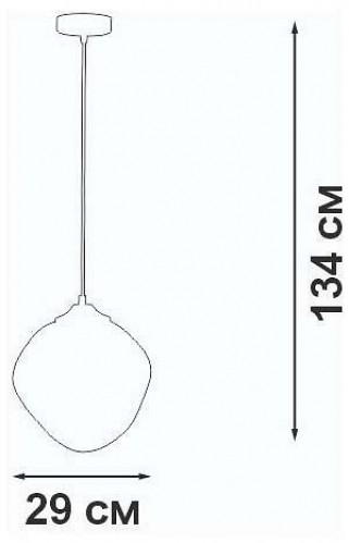 Подвесной светильник Vitaluce V2737 V2737-1/1S