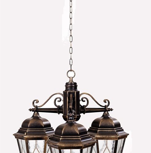 Уличный светильник подвесной Oasis Light ASTORIA 2M 91470M/3 cover Gb ромб