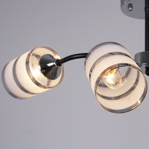 Потолочная люстра  45360-0.3-04 BK+CR