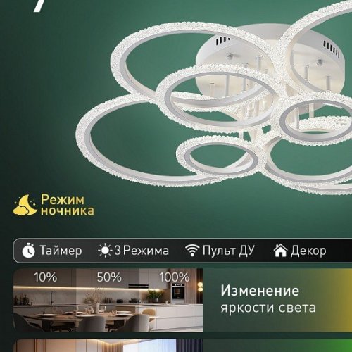 Потолочная люстра Natali Kovaltseva  LED LAMPS 81469