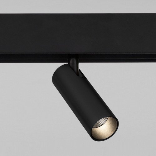 Трековый светодиодный светильник Elektrostandard Slim Magnetic Dim Cubo 85070/01 черный a063530
