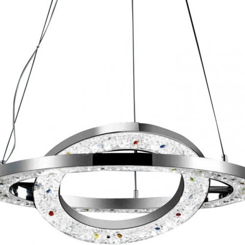 Подвесной светильник Illuminati 1103008 MD1103008-384A chrome/white