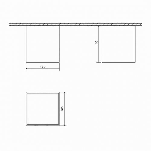 Потолочный светодиодный светильник DesignLed GW-8601-10-WH-NW 004899