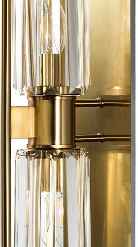 Бра Crystal Lux Magdolina AP2 Bronze/Transparente