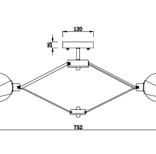 Потолочная люстра Freya Silvia FR5009CL-08CH