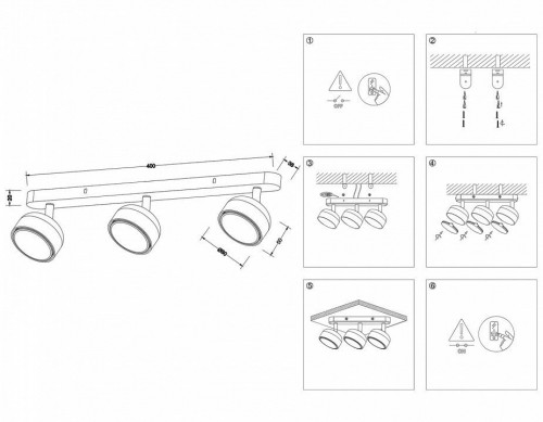 Спот Ambrella light Techno Spot Techno TN71018