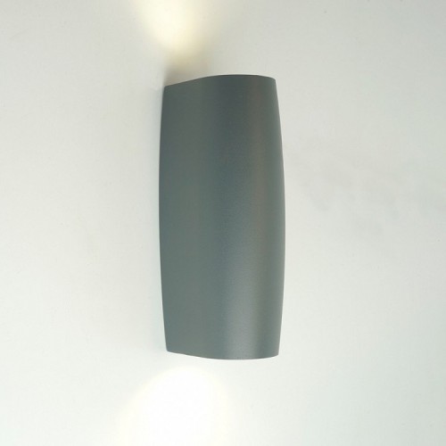 Светильник садово-парковый Feron DH025,на стену, 2*GU10 MR11, 230V, серый Светильник садово-парковый Feron DH025,на стену, 2*GU10 MR11, 230V, серый