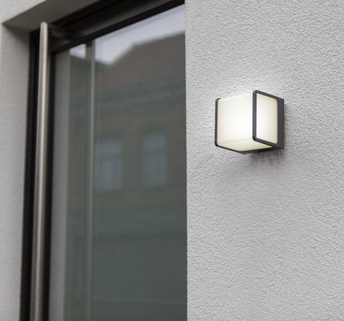 Настенный светильник уличный Oasis Light GEOMETRY W1970 Gr Настенный светильник уличный Oasis Light GEOMETRY W1970 Gr