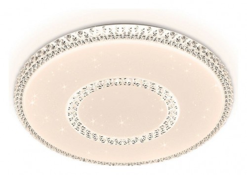 Потолочный светодиодный светильник Ambrella light Orbital Crystal FF99 Потолочный светодиодный светильник Ambrella light Orbital Crystal FF99