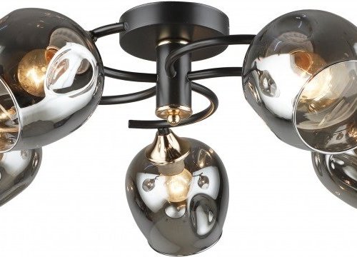Потолочная люстра IMEX MD.5963-5-S-COFFEE+FGD