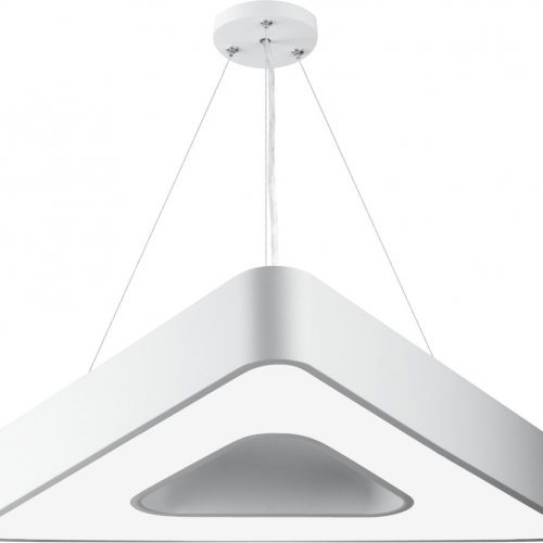 Подвесной светодиодный светильник Geometria ЭРА Delta SPO-153-W-40K-030 30Вт 4000К белый Б0050578