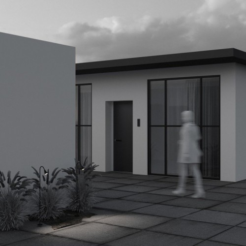 Наземный низкий светильник Maytoni Outdoor Barb O531FL-L3B3K1