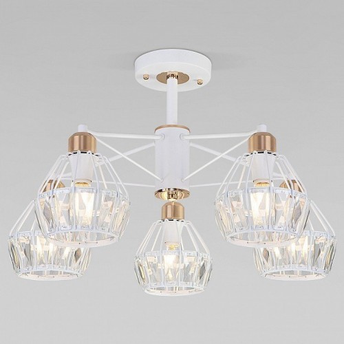 Потолочная люстра Eurosvet Lord 70075/5 белый