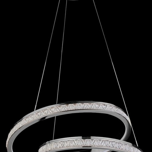 Подвесная люстра Aida LE7707/600Z Black Chrome