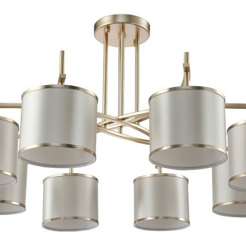 Потолочная люстра Crystal Lux Sergio PL8 Gold