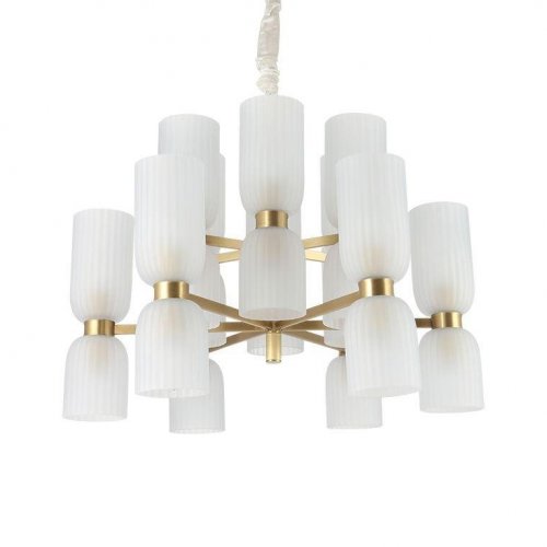 Подвесная люстра Newport 3646+6/C brass М0068541 Подвесная люстра Newport 3646+6/C brass М0068541