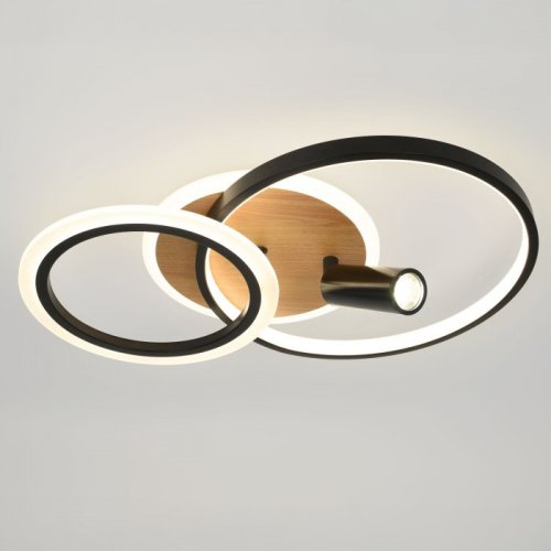 Потолочная люстра  Rondo CLL-1-85-RC BK