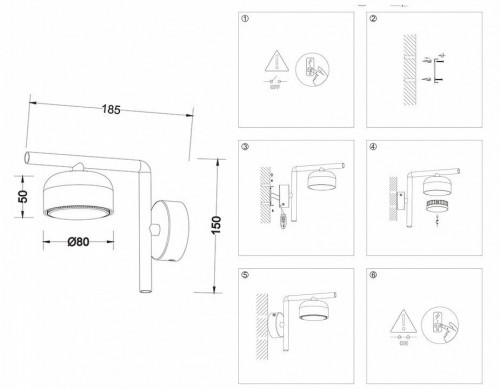 Бра Ambrella light Techno Spot Techno TN71042 Бра Ambrella light Techno Spot Techno TN71042