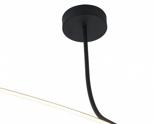 Подвесной светодиодный светильник Italline IT013-6025 black 3000K