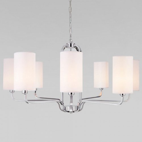 Подвесная люстра Eurosvet Purezza 60128/8 хром Подвесная люстра Eurosvet Purezza 60128/8 хром