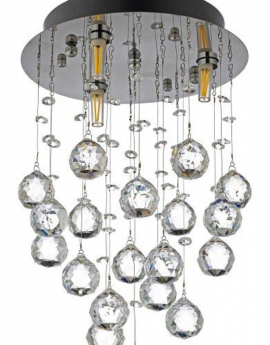 Потолочная люстра Arti Lampadari Flusso H 1.4.25.615 N Потолочная люстра Arti Lampadari Flusso H 1.4.25.615 N