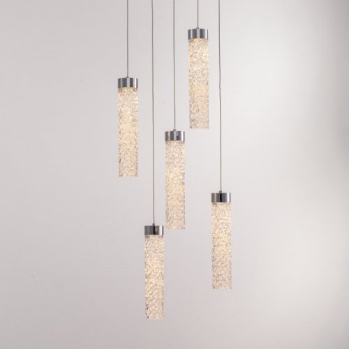 Подвесной светильник MD24030028 MD24030028-5A chrome/clear