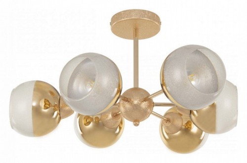 Потолочная люстра Arte Milano Napoli-327007 327007/3+3 GD Потолочная люстра Arte Milano Napoli-327007 327007/3+3 GD