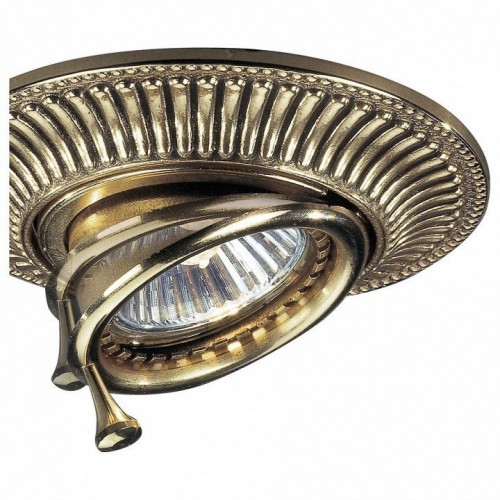 Встраиваемый светильник Reccagni Angelo SPOT 1082 oro Встраиваемый светильник Reccagni Angelo SPOT 1082 oro