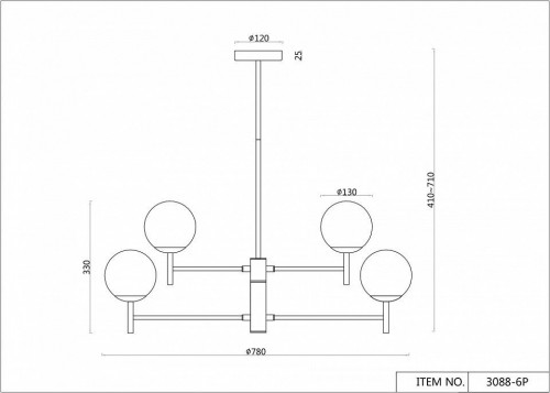 Подвесная люстра F-Promo Sheeny 3088-6P Подвесная люстра F-Promo Sheeny 3088-6P