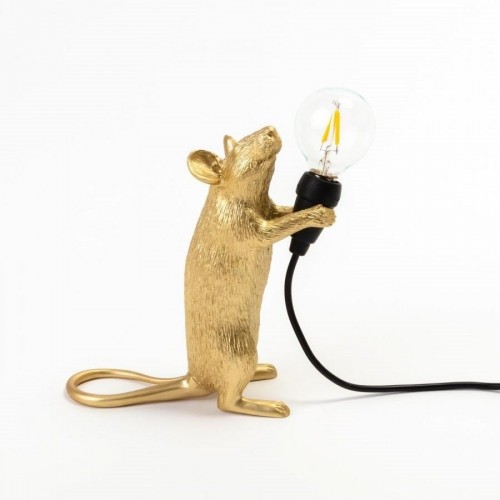 Интерьерная настольная лампа Seletti Mouse Lamp 15230 Интерьерная настольная лампа Seletti Mouse Lamp 15230