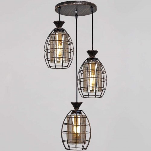 Потолочный светильник Reluce 03525-0.9-03 BK+GD