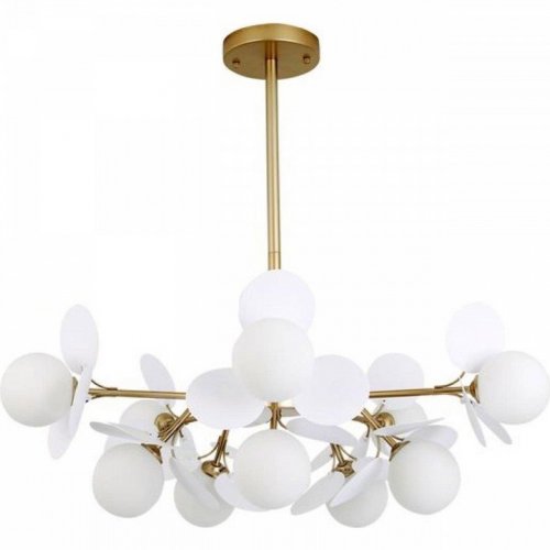 Люстра на штанге Arte Lamp Peacock A1369SP-10SG Люстра на штанге Arte Lamp Peacock A1369SP-10SG