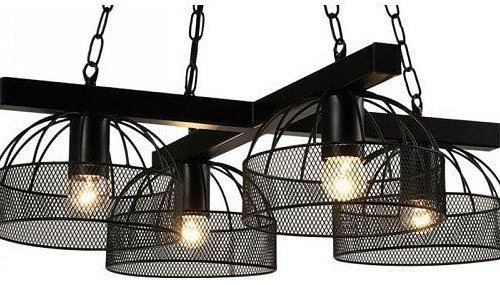 Подвесная люстра IMEX Ringo MD.20461-4-P-BK Подвесная люстра IMEX Ringo MD.20461-4-P-BK