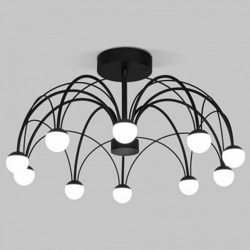 Потолочная люстра Eurosvet Ragno 90035/10 LED черный