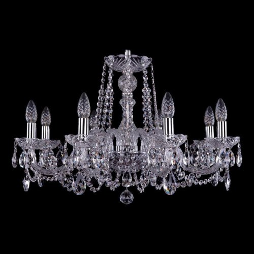 Подвесная люстра Bohemia Ivele Crystal 1402/8/240/Ni