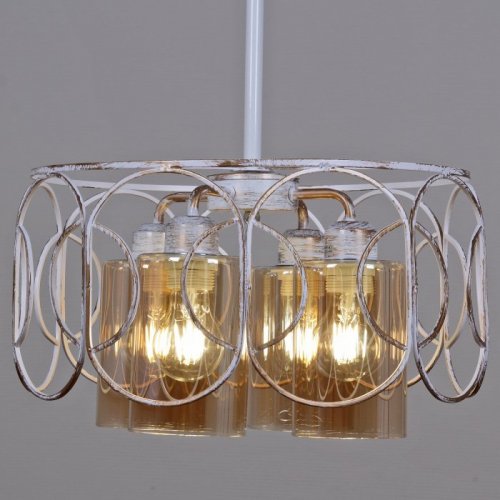 Подвесная люстра Reluce 03883-0.4-04 WH+GD