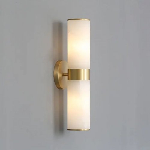 Бра DeLight Collection Wall lamp 6483W/B brass/white