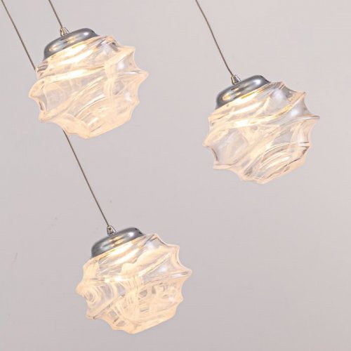 Подвесной светильник MD25030003 MD25030003-5B chrome/clear