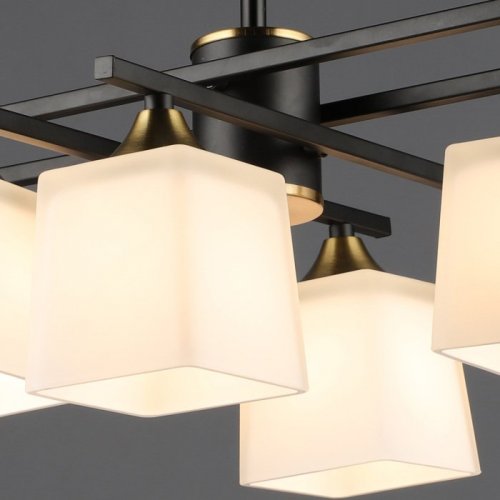 Потолочная люстра Reluce 06668-0.3-08 BK+COP