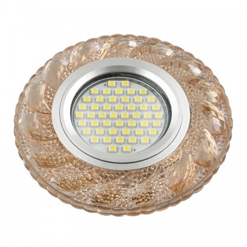 Встраиваемый светильник Fametto Luciole DLS-L147 Gu5.3 Glassy/Tea