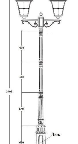 Наземный фонарь QUADRO XXL 79910XXLA 02C E7 Bl Наземный фонарь QUADRO XXL 79910XXLA 02C E7 Bl