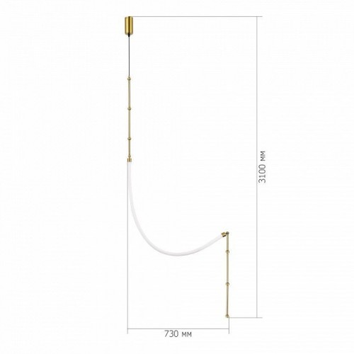 Подвесной светильник ST-Luce Strap SL6132.301.20 Подвесной светильник ST-Luce Strap SL6132.301.20