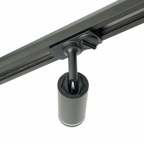 Светильник Feron AL146 трековый однофазный на шинопровод под лампу GU10, черный 51325 Светильник Feron AL146 трековый однофазный на шинопровод под лампу GU10, черный 51325