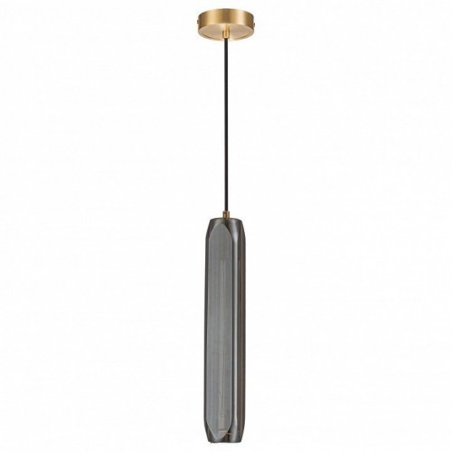 Подвесной светильник Belfast Gibson 6133-1 BR GR Подвесной светильник Belfast Gibson 6133-1 BR GR