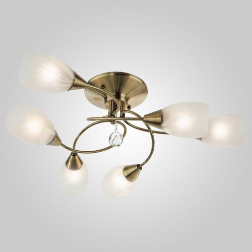 Потолочная люстра Оптима Virginia 2275/6 античная бронза Потолочная люстра Оптима Virginia 2275/6 античная бронза