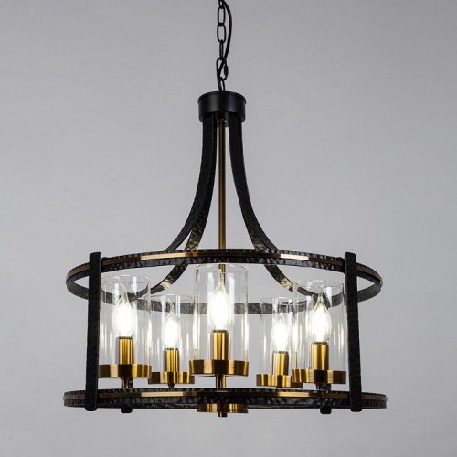 Подвесная люстра Arte Lamp Avior A7011SP-5BK