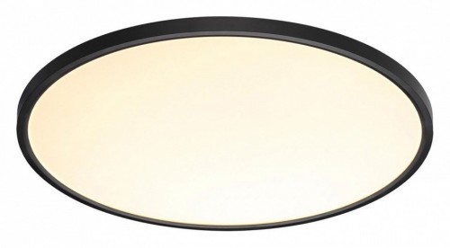 Настенно-потолочный светодиодный светильник Sonex Mitra Alfa Black 7660/48L