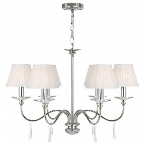 Подвесная люстра Elstead Lighting Finsbury Park FP6 POL NICKEL